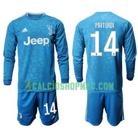 Juventus MATUIDI 14 Bambino Maglia Terza 2019/2020 Manica Lunga (+ Pantaloncini)